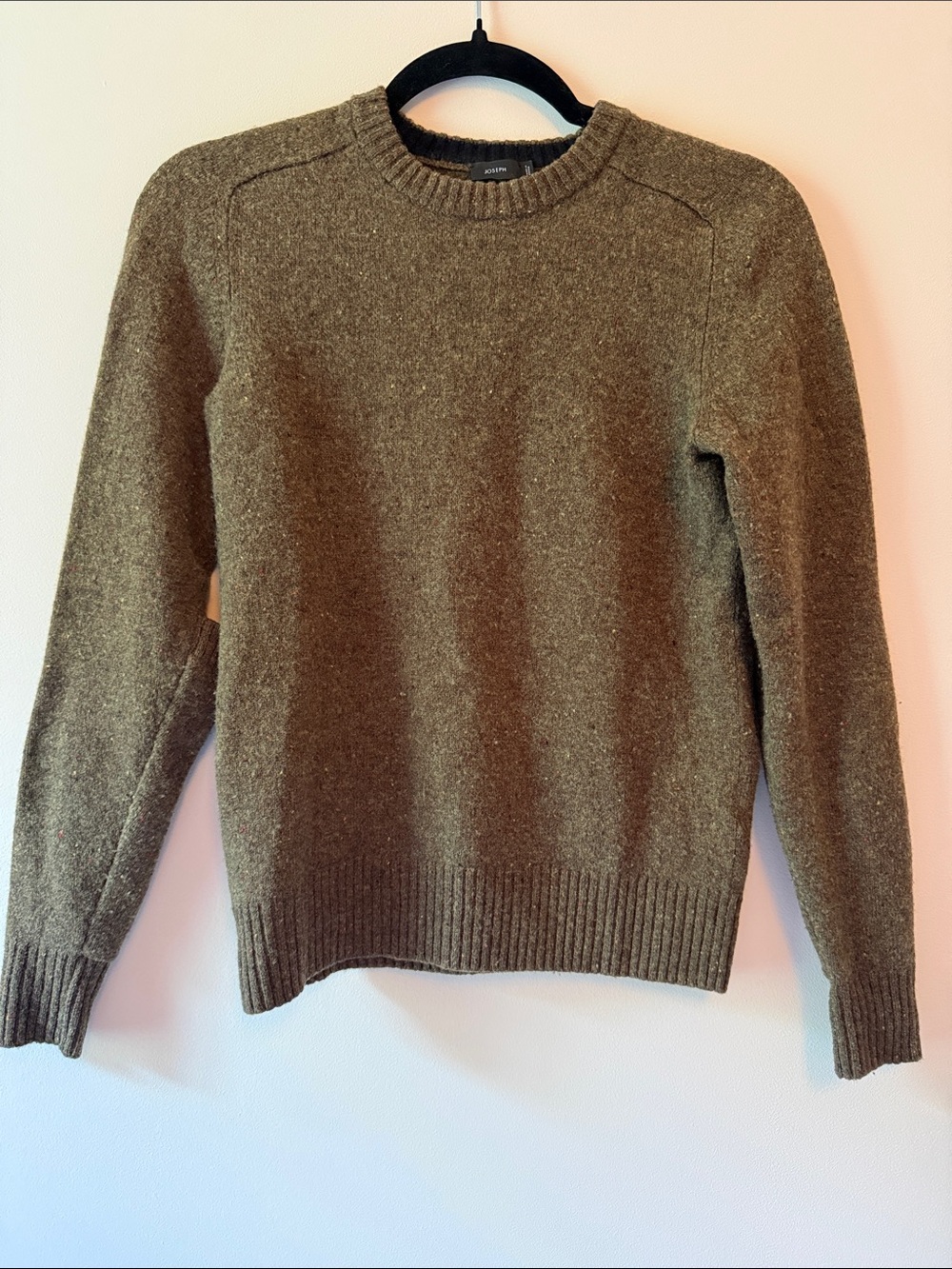 Joseph Olive Green Crewneck Sweater